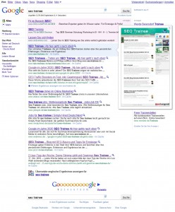 Google Preview Seo-Trainee