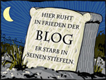 Blog bald tot?