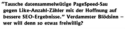 Karl Kratz über Googles Entwicklung in Richtung Likeanzeiger