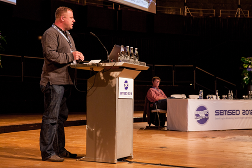 Jens Brechmann auf der SEMSEO 2012