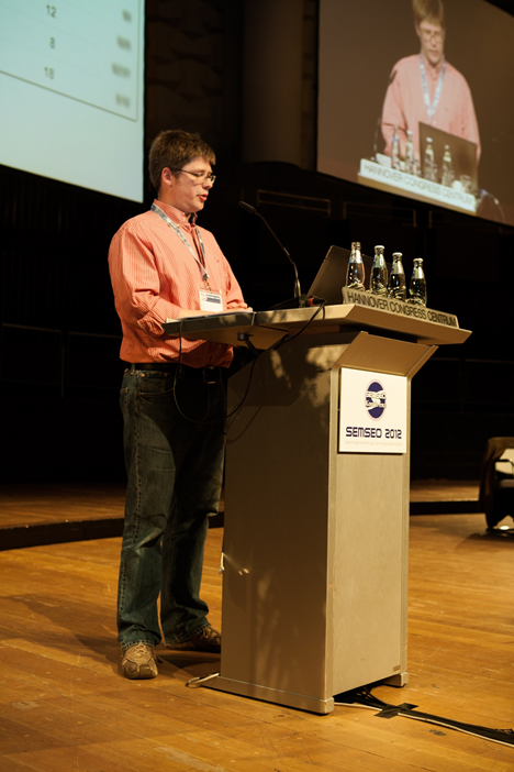 Martin Mißfeldt auf der SEMSEO 2012
