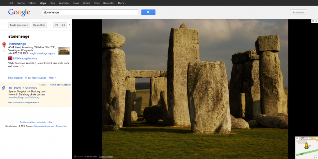 Google Street View Stonehenge