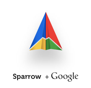 Google-und-Sparrow-gemeinsam