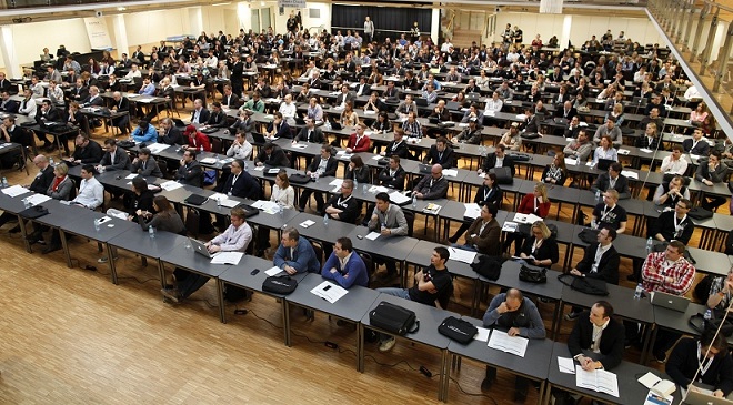 Konferenzraum bei der SEOKomm 2011