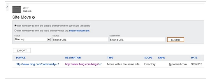 Bing-Webmaster-tools
