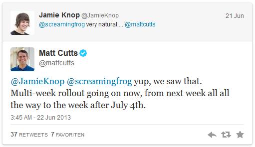 Tweet Matt Cutts