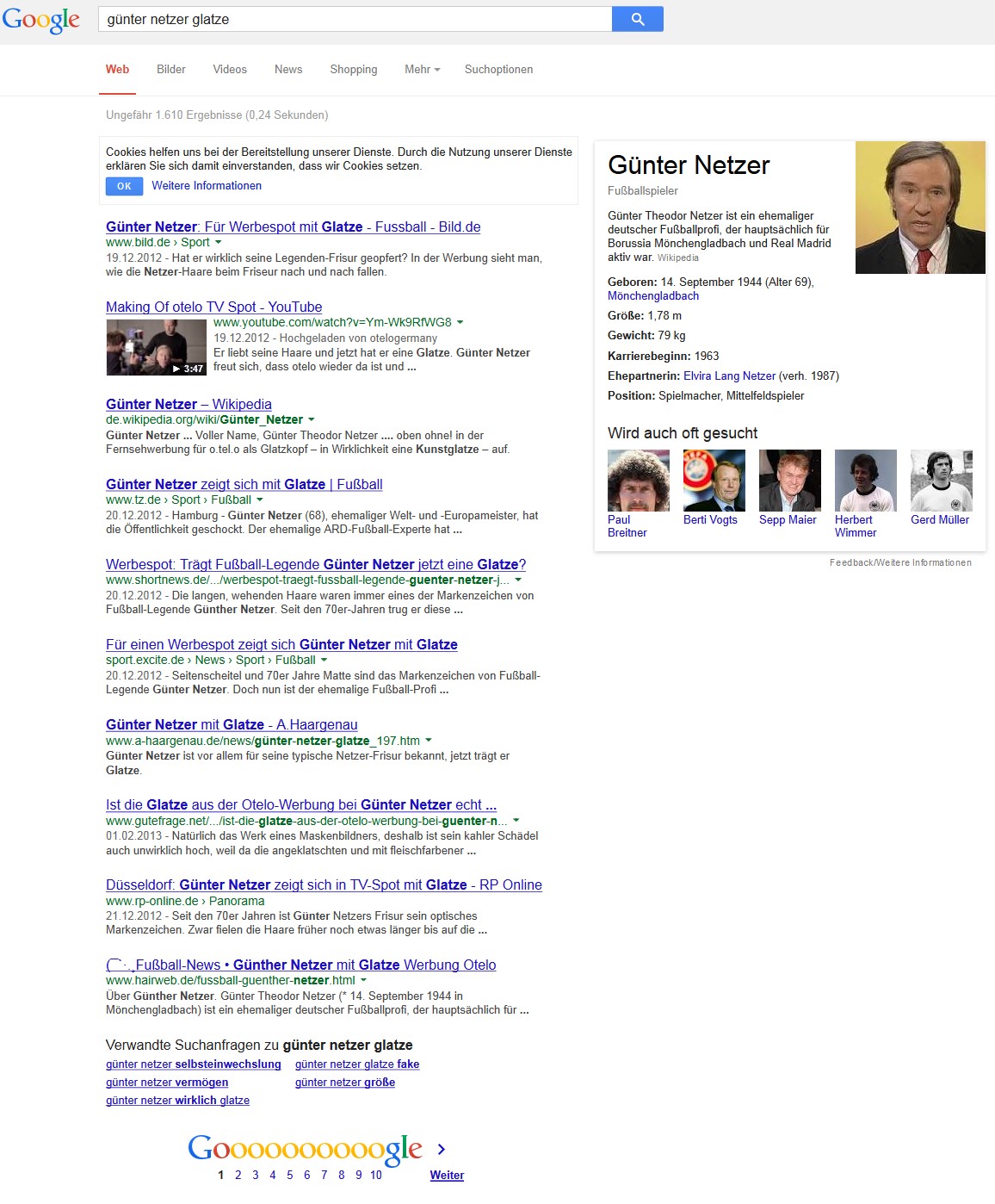 Google Suche Günter Netzer Glatze
