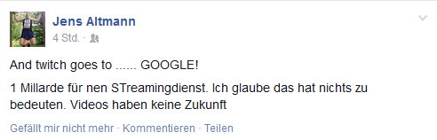 Google kauft Twitch