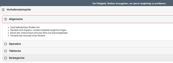 Beispiel für Click-to-Expand-Inhalte