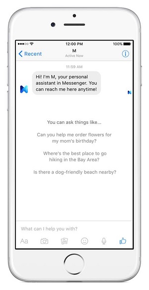 Facebooks Sprachassistent M