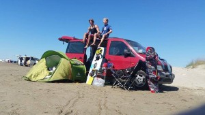 Bus Kitesurf Strand