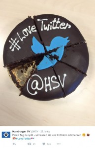 Twitter Torte