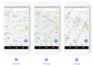 google maps update