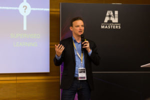 Alexandre Lebrun bei der AI Masters