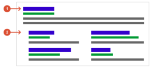 Beispielhafter SERP-Snippet mit Sitelinks von Google.