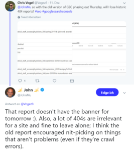 John Mueller reagiert auf Twitter. © Screenshot seo-trainee.de