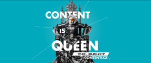 Unter dem Motto "Content is Queen" geht bald die Contentixx 2019 los.