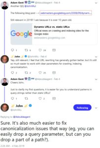 Um gravierende Fehler zu vermeiden, sollte auf eine Übertragung von dynamischen zu statischen URLs verzichtet werden.