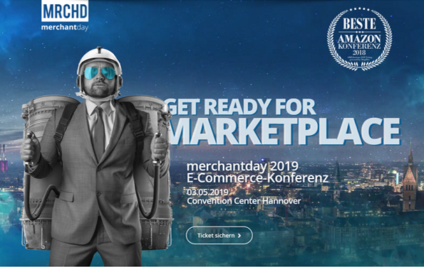 Banner des merchantday 2019