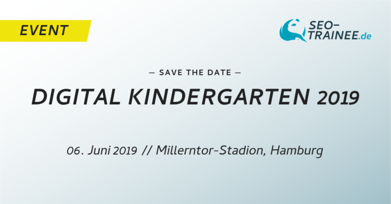 Der DIGITAL KINDERGARTEN findet am 06. Juni im Millerntor-Stadion statt.