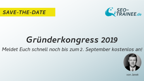 Der Gründerkongress findet zwischen dem 3. und 12. September statt.