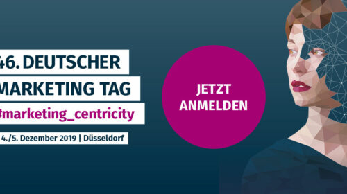 Banner des Deutschen Marketing Tages 2019