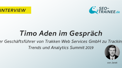 Der Geschäftsführer von Trakken Web Services GmbH zu Tracking-Trends und Analytics Summit 2019.