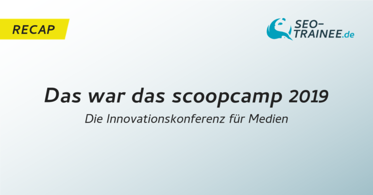 Recap: scoopcamp 2019