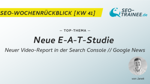 Top-Thema: Neue E-A-T-Studie von Lily Ray