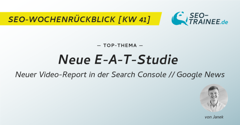 Top-Thema: Neue E-A-T-Studie von Lily Ray