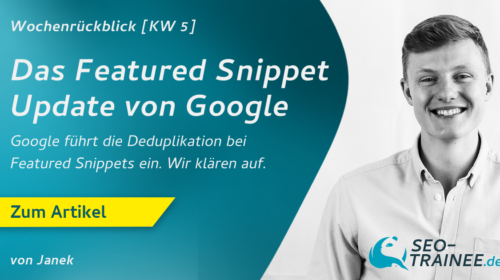 Das Featured Snippet Update von Google