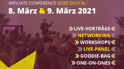 Affiliate Conference am 8. und 9. März