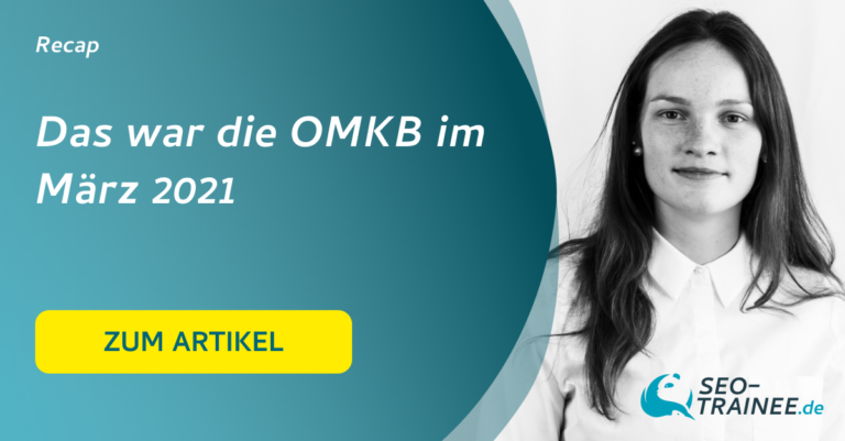 Das war die OMKB im März 2021