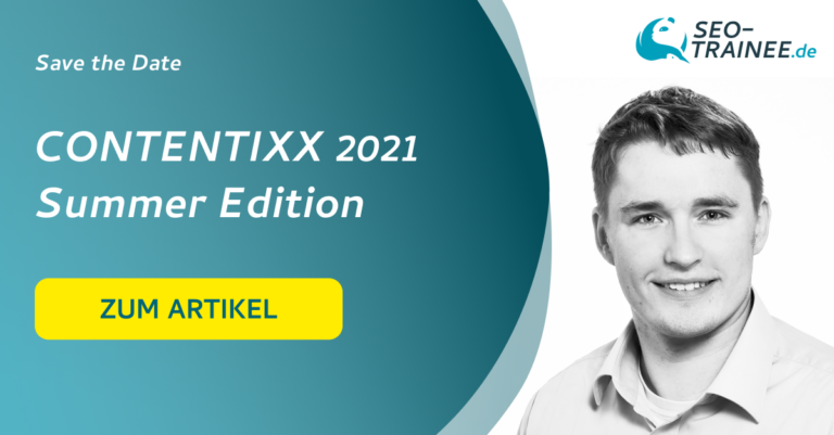 Save the date CONTENTIXX 2021 Summer Edition