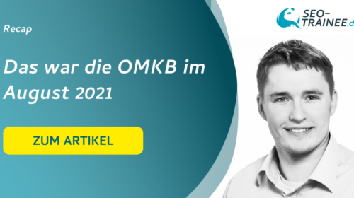 Recap-Artikel der OMKB im August 2021