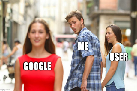 Meme we love google