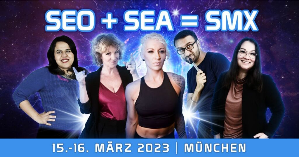 SMX Muenchen 2023 Visual: SEA + SEO = SMX