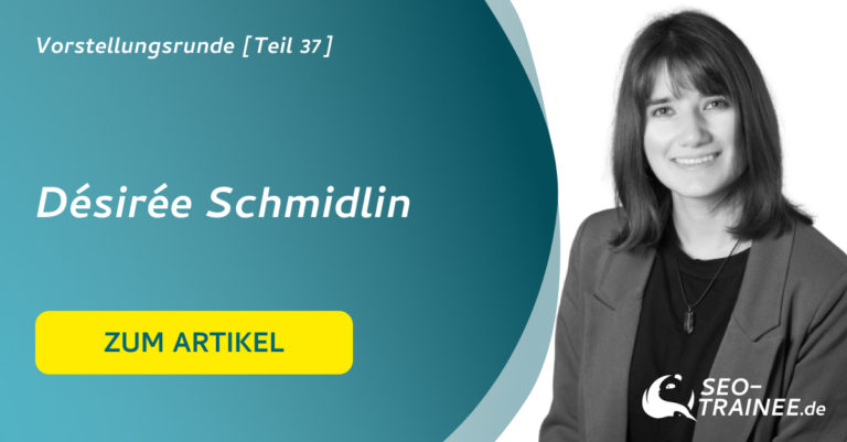 Vorstellung LinkedIn Désirée Schmidlin