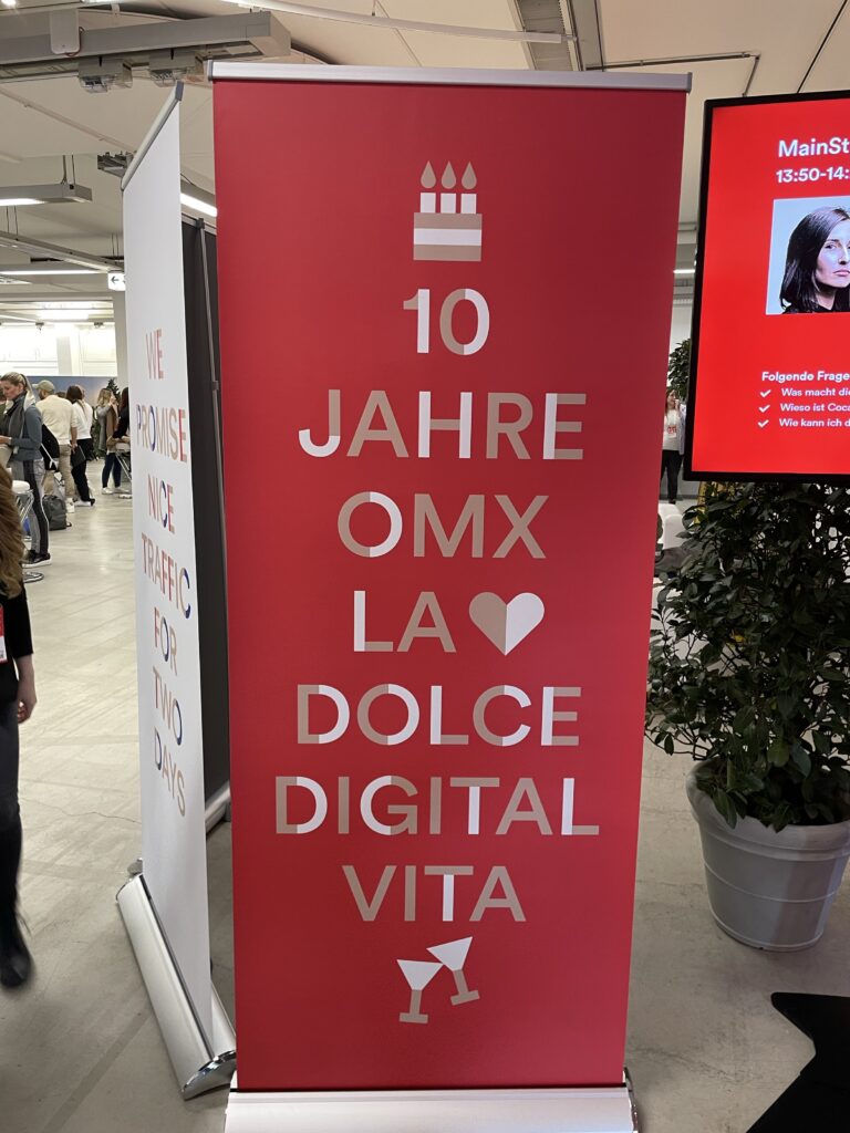 Aufsteller: 10 Jahre OMX